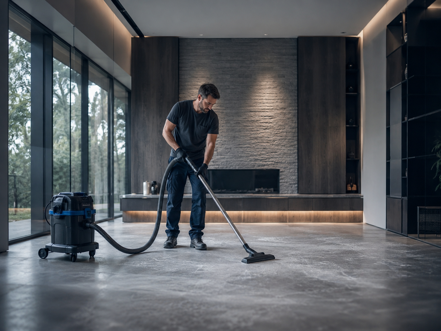 Nettoyage fin de chantier après travaux
