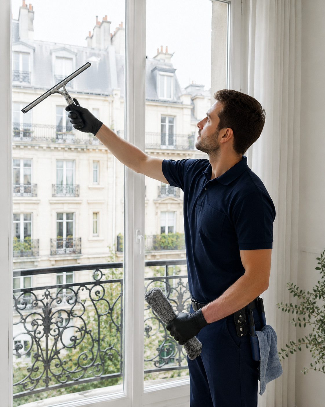 Nettoyage de vitres à domicile en Île-de-France